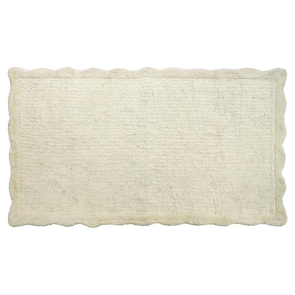 F&F Home Scalloped Border Rug