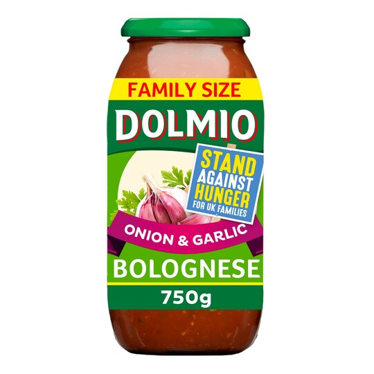 Dolmio Bolognese Onion & Garlic Pasta Sauce 750G Tesco Groceries