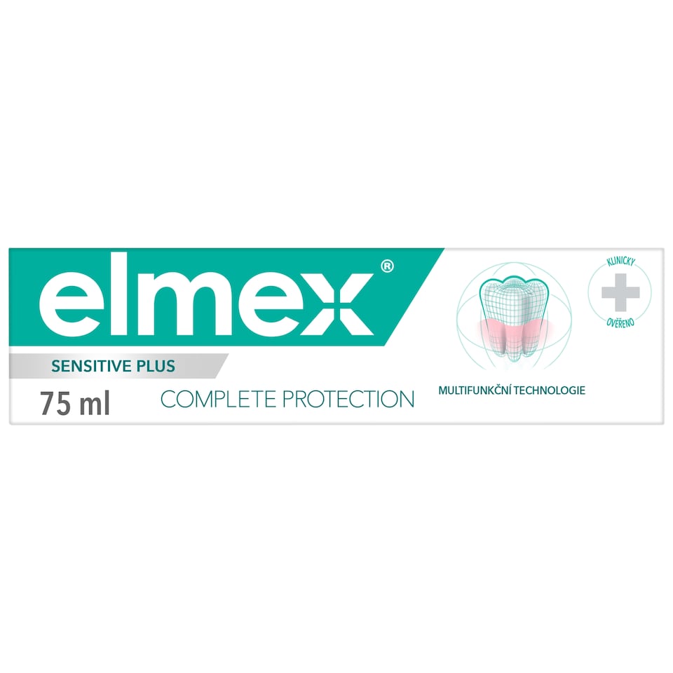 image 1 of elmex® Sensitive Plus Complete Protection zubní pasta pro kompletní ochranu zubů 75 ml