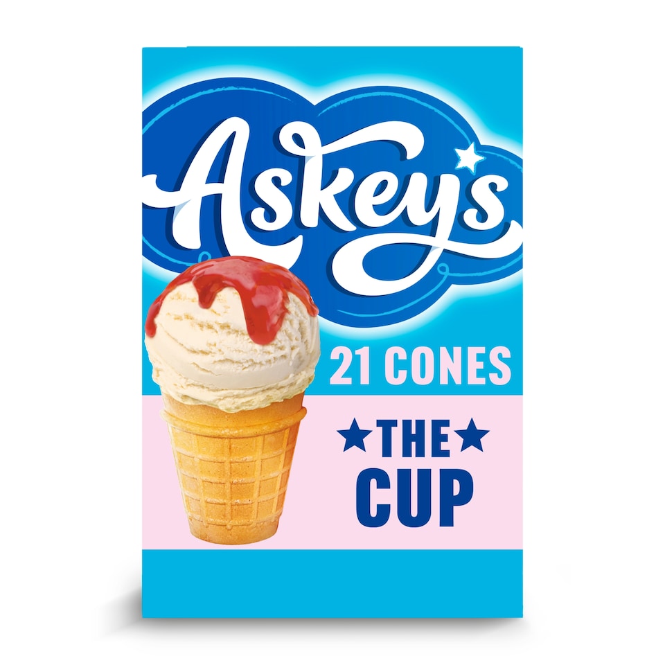 Askeys Cup Cornets 21'S