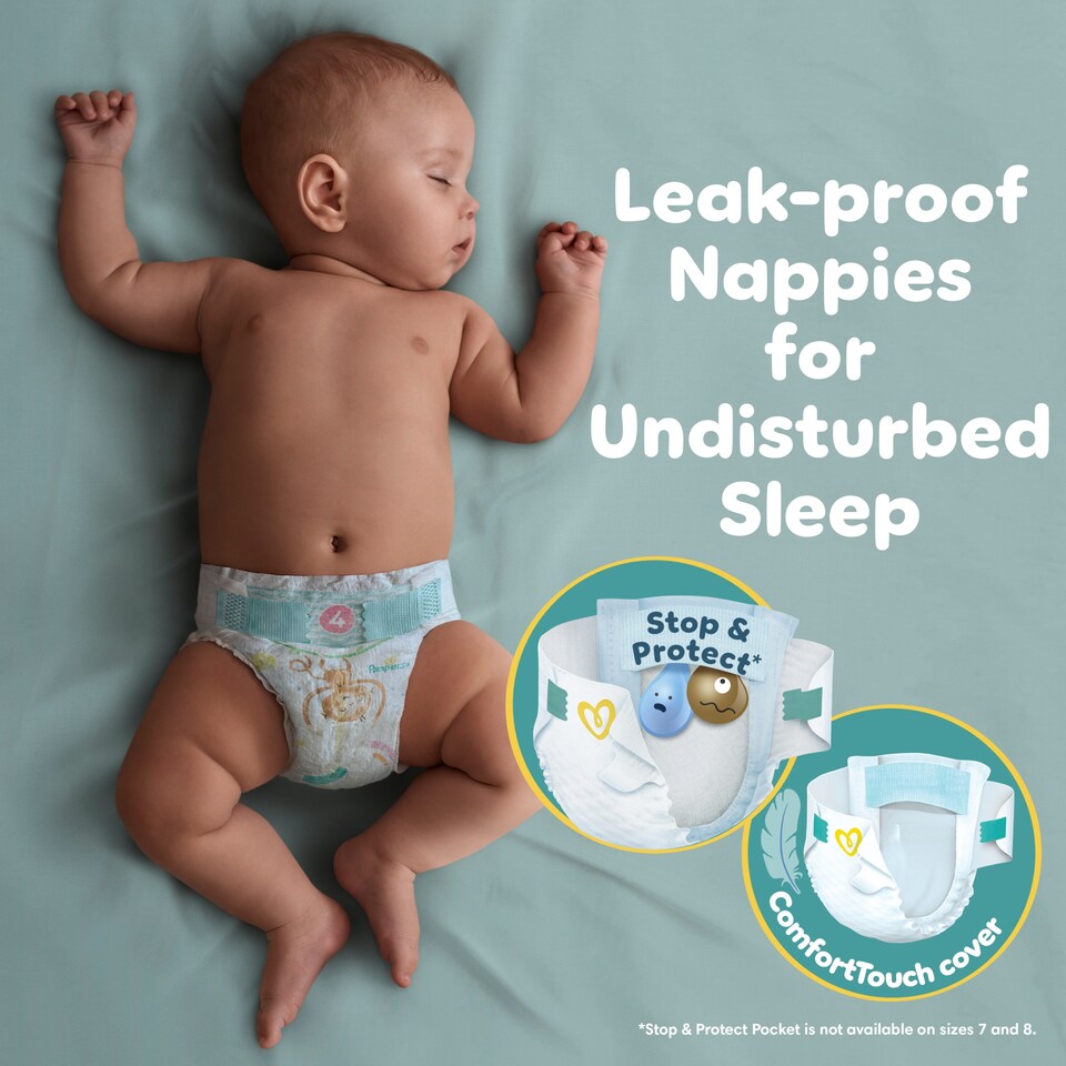 image 1 of Pampers Baby Dry Size 3 Carry Pack 30 Nappies