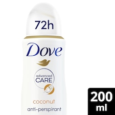 Dove Women Coconut & Jasmine 72h Advanced Care Antiperspirant Deodorant 200ml