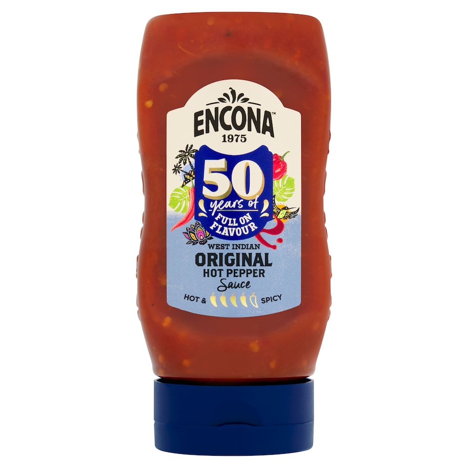 Encona Original Hot Pepper Sauce 285Ml