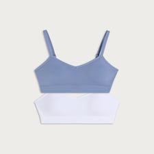F&F 2-Pack Contour Seamfree Crop Tops in Multi
