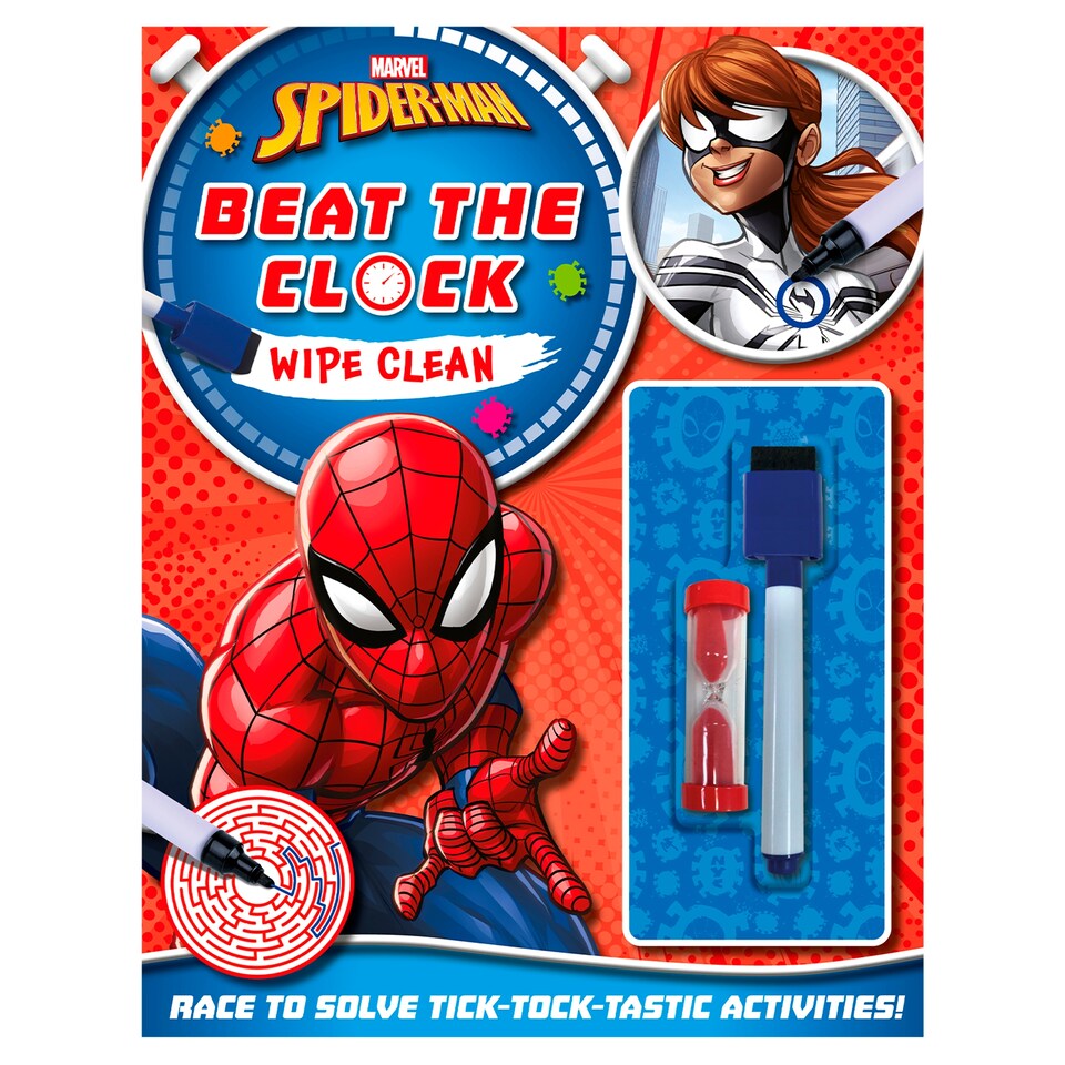 image 1 of Marvel Spiderman Beat The Clock Activites