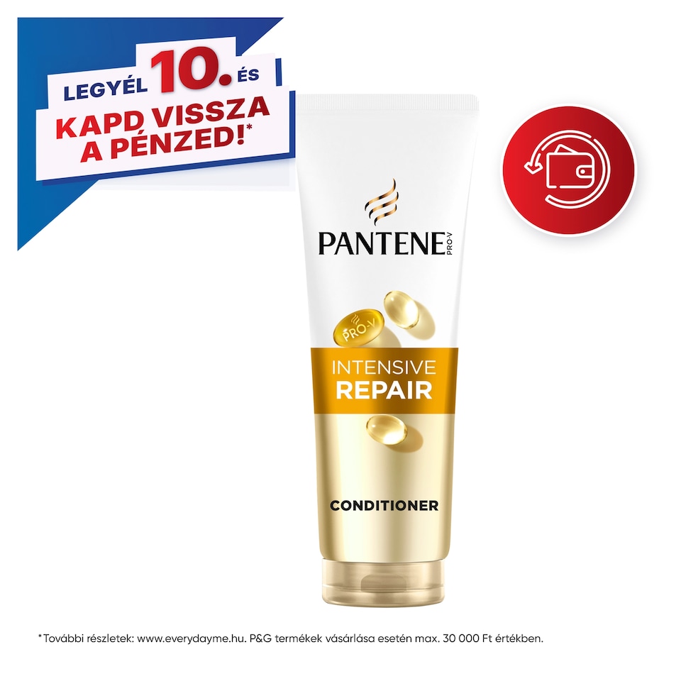 image 1 of Pantene Pro-V Intensive Repair balzsam 160ml. Könnyű érzet. Active Nutri-Plex