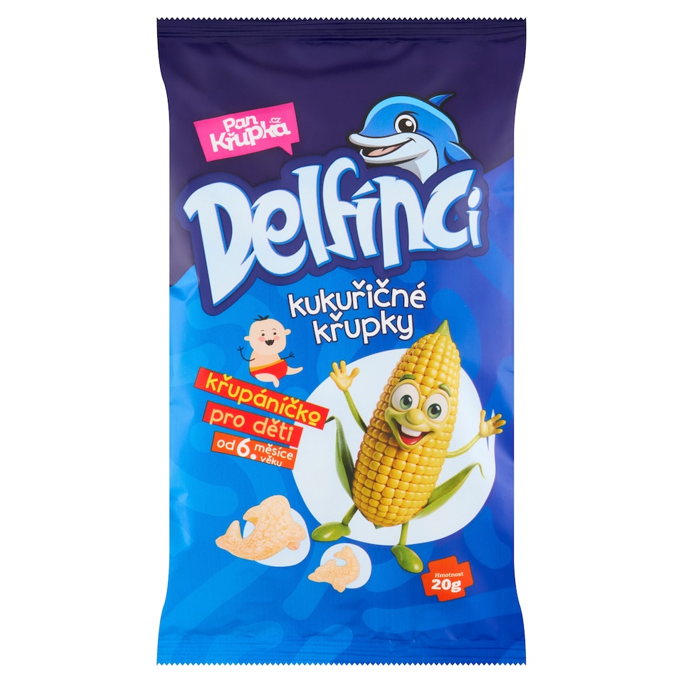 obrázok 1 z Pan Křupka Delfínci chrumky kukuričné 20 g
