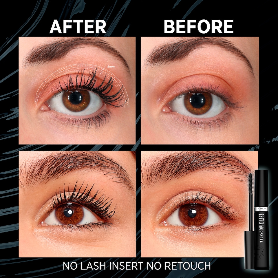 image 1 of L'Oreal Paris Telescopic Lift Mascara - Black 9.9ml
