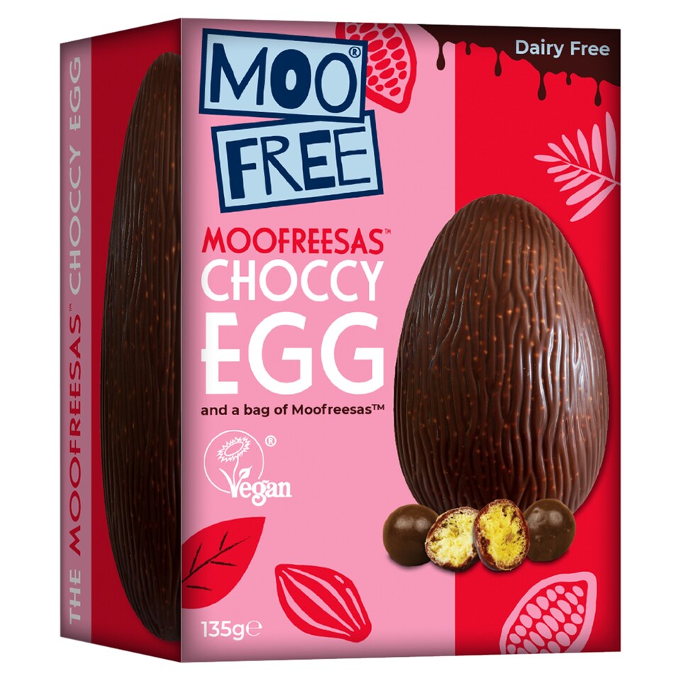 Moo Free Moofreesas Choccy Egg 135g
