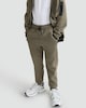 image 1 of F&F Active Boys Cotton Rich Co-ord Drawstring Joggers in Khaki