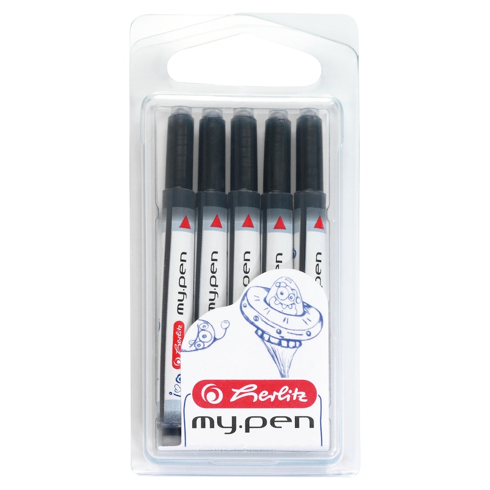 Herlitz My.Pen univerzálne atramentové bombičky 5 ks
