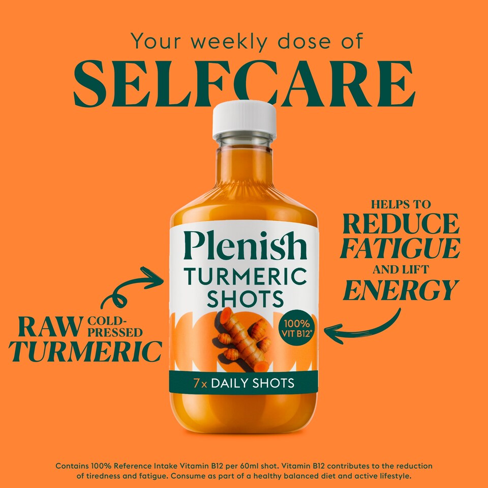 image 1 of Plenish Turmeric Recovery Dosing Bottle 7x Shots 420ml