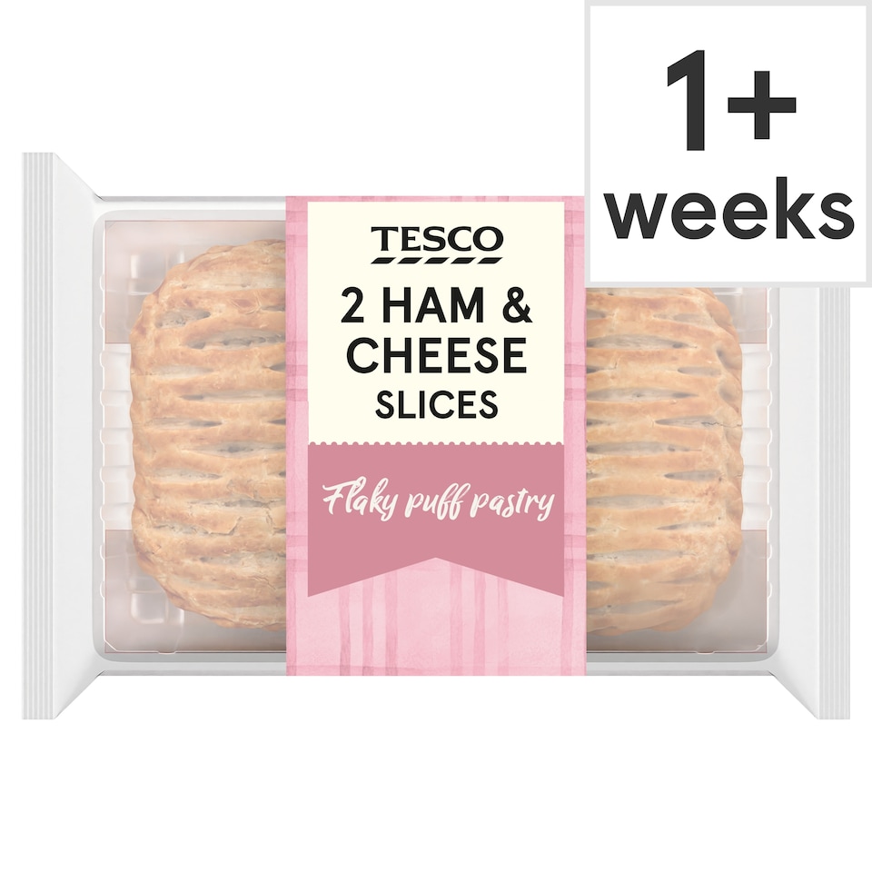 Tesco 2 Ham & Cheese Slices 300g