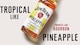 Jim Beam Pineapple ananász ízesítésű bourbon whiskey alapú likőr 32,5% 0,7 l  2. kép