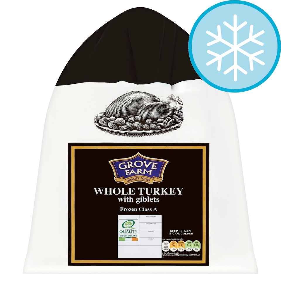 Grove Farm Air Frozen Turkey 6Kg