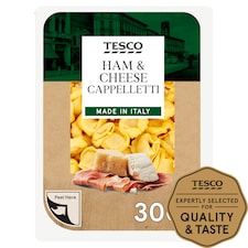 Tesco Ham & Cheese Cappelletti 300G