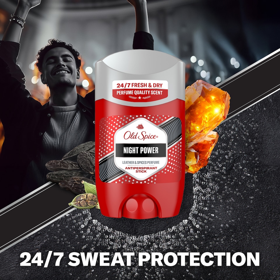 Old Spice Night Power Férfi Izzadásgátló Stift, 50ml  1. kép