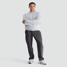 F&F Crew Neck Cable Knit Jumper in Grey