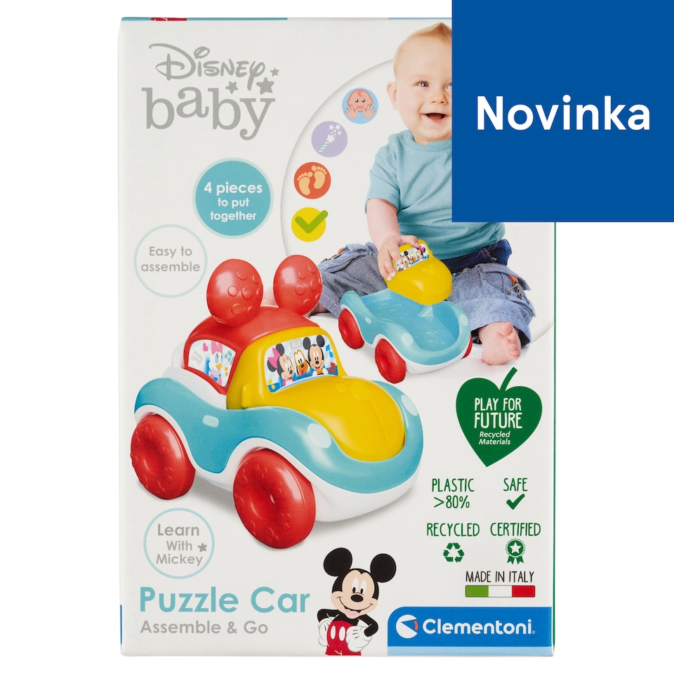 Clementoni Disney Baby Assemble & Go Puzzle autíčko