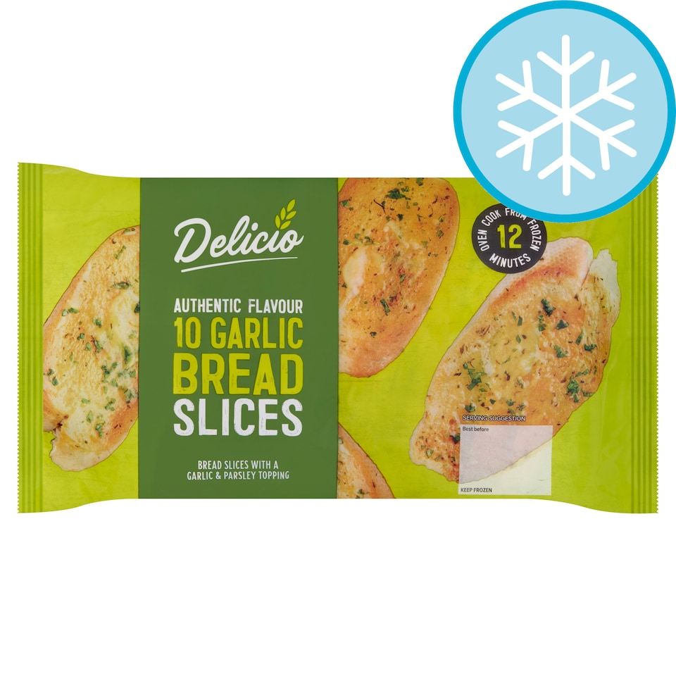 DELICIO 10 GARLIC SLICES 260G