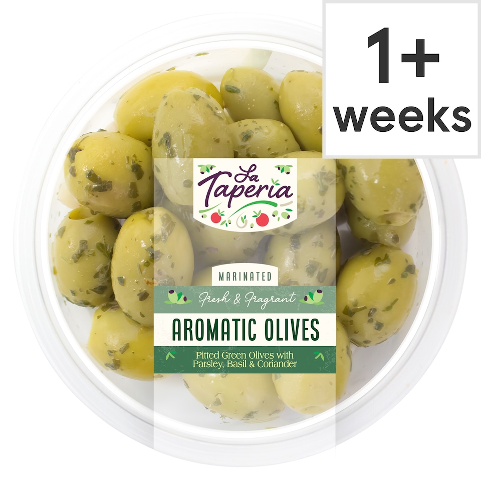 image 1 of LA TAPERIA AROMATIC OLIVES 150g