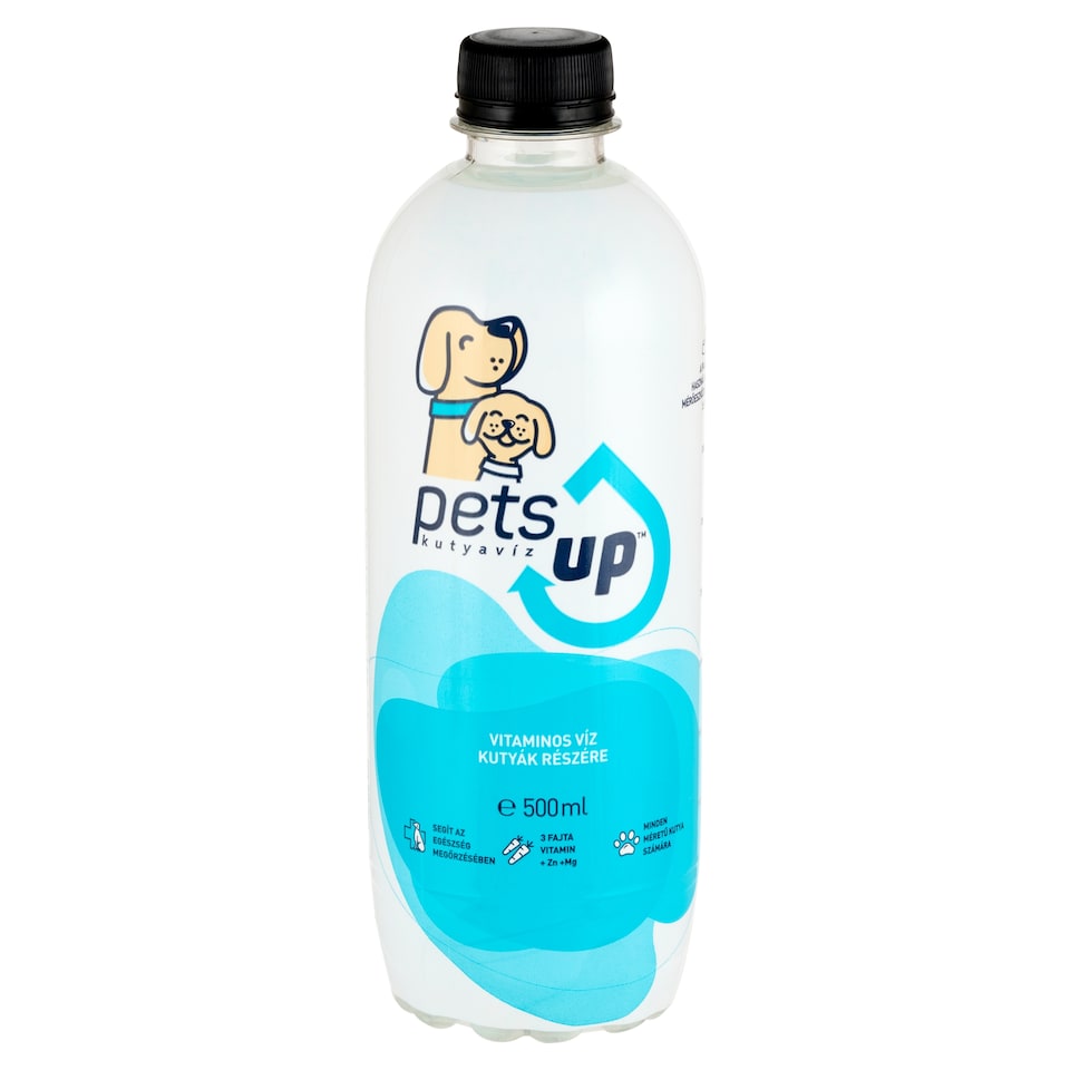 PetsUp vitaminos víz kutyák részére 500 ml  1. kép