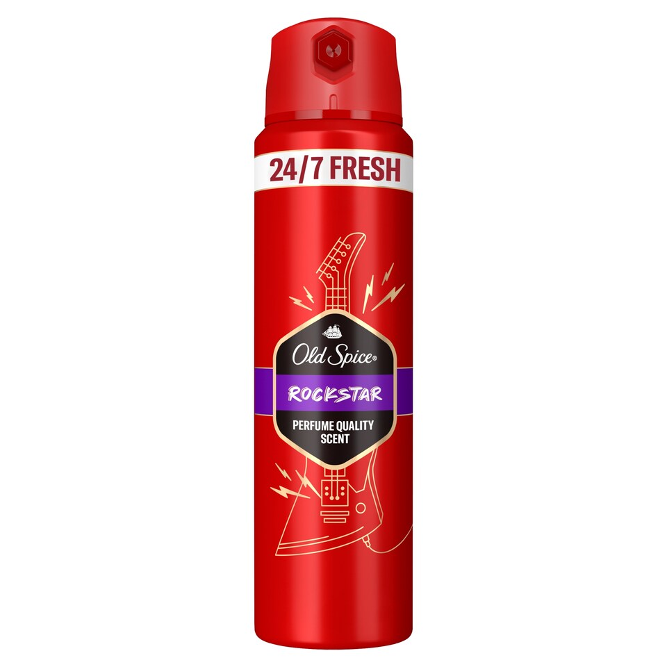 Old Spice Rockstar Deo Spray Férfiaknak, 200 ml  1. kép