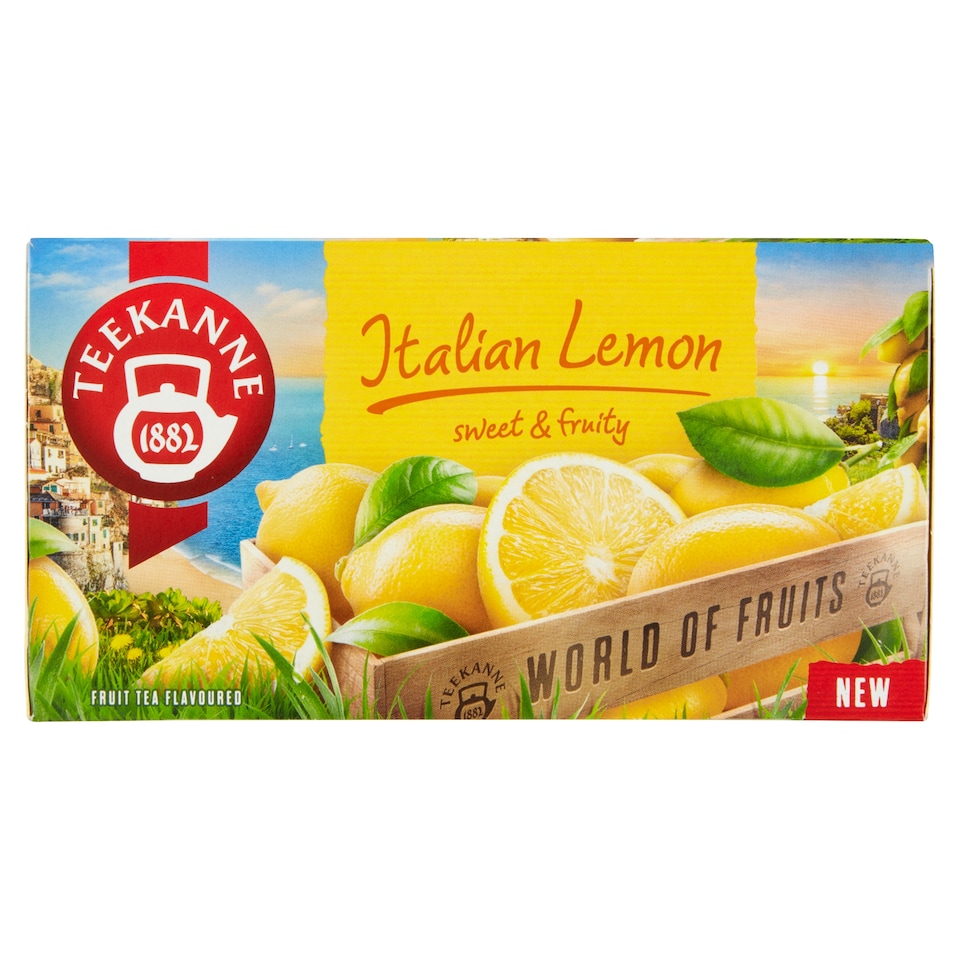 image 1 of Teekanne World of Fruits Italian Lemon ovocno-bylinný čaj 20 x 2g (40g)