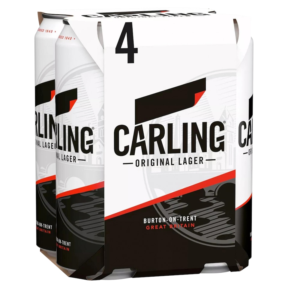 image 1 of CARLING Original Lager 4x500ml
