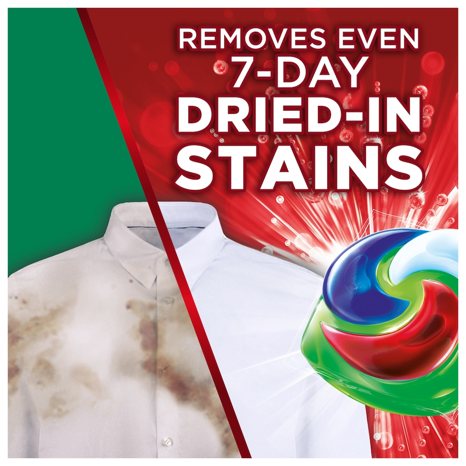 image 1 of Ariel Platinum Washing Liquid Pods Extra Stain Removal 100 Washes 2320G