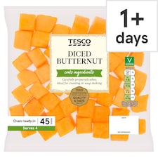 Tesco Diced Butternut 400g