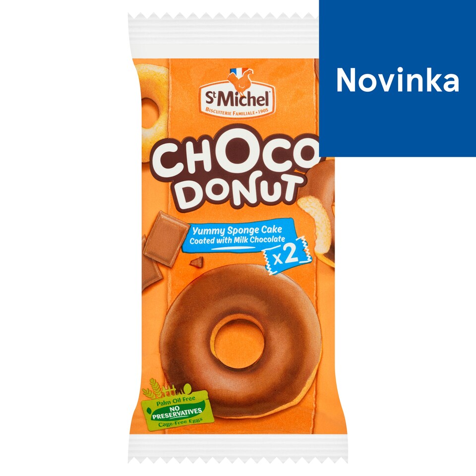 image 1 of St Michel Donuty polomáčané v mliečnej čokoláde 60 g