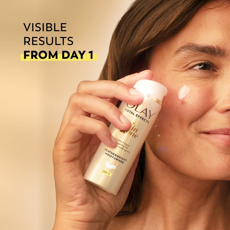 image 1 of Olay Total Feather Weight Moisturiser 50Ml