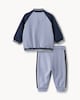 image 2 of F&F Baby 2-Piece Cotton Rich Varsity Set in Navy