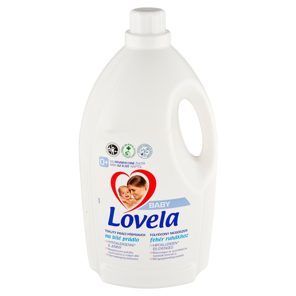 image 1 of Lovela Baby Liquid Detergent for Whites 50 Washes 4.5 L