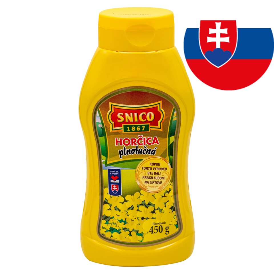 Snico Mustard Full Fat 450 g