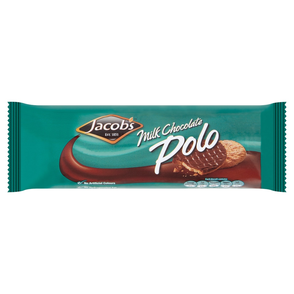 Jacobs Milk Chocolate Polo 250G