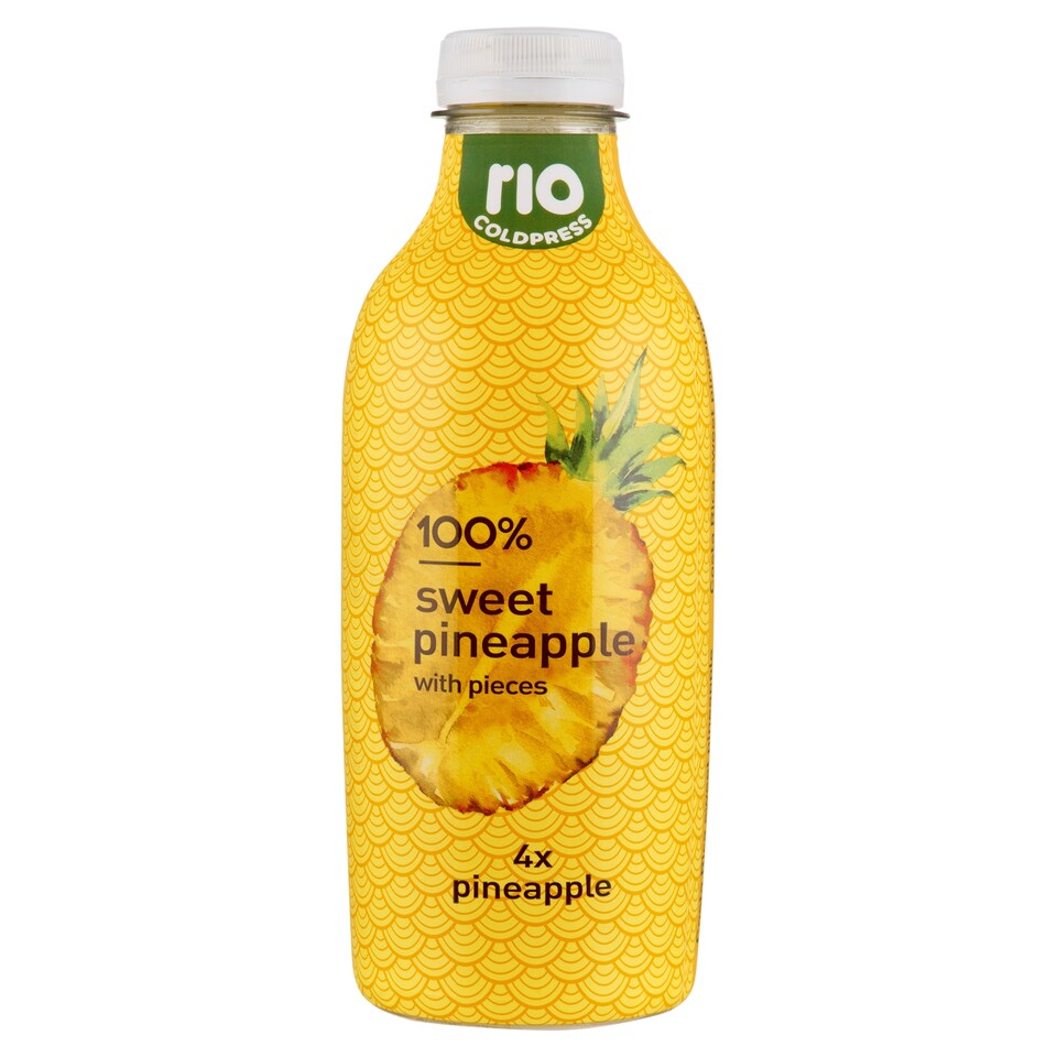 Obrázek 1 pro produkt Rio Cold Press 100% ananasová šťáva s ananasovými kousky 700ml