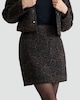 image 2 of F&F Brushed Leopard Print Mini Skirt in Brown