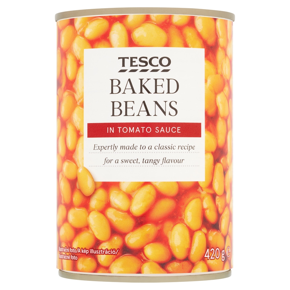 Tesco Pečená fazuľa v paradajkovej omáčke 420 g