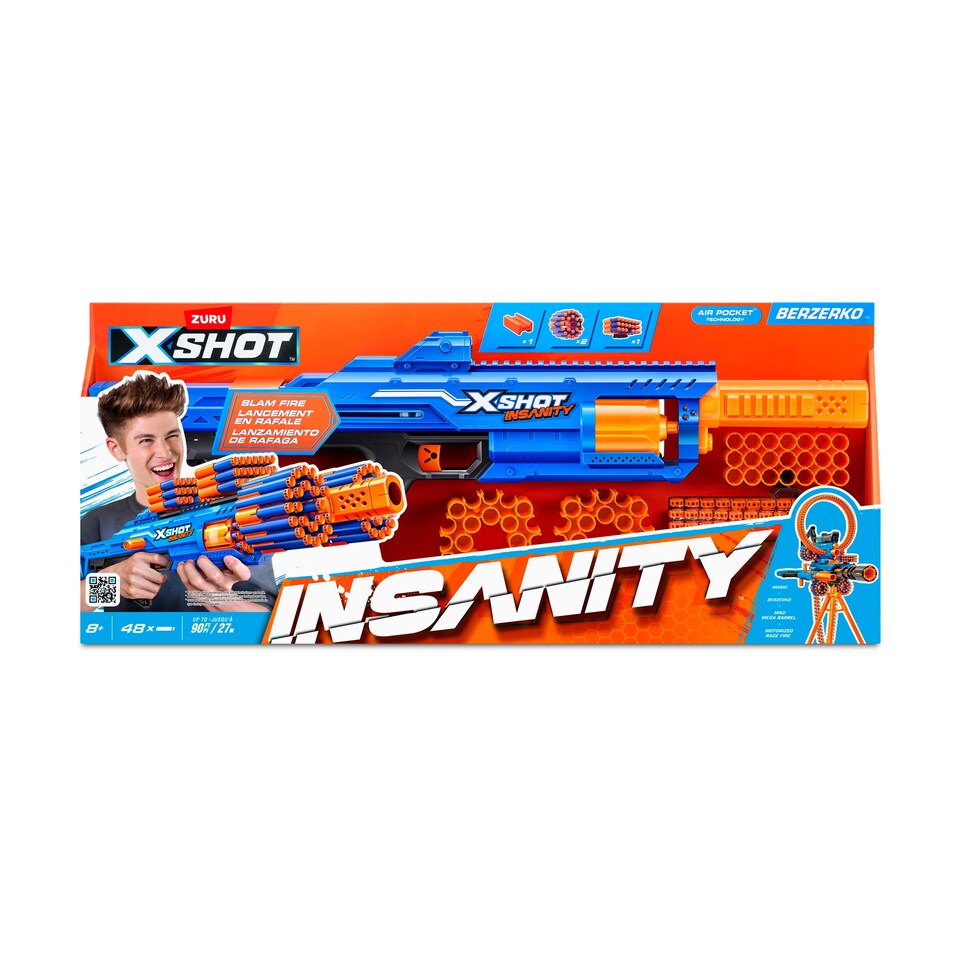 Obrázek 1 pro produkt Zuru X-Shot Insanity hračkářská pistole