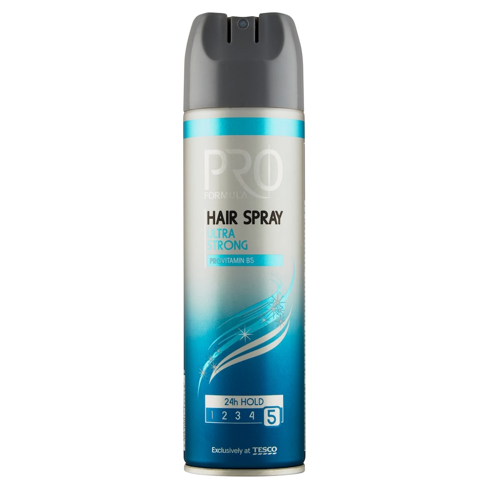 Tesco Pro Formula Ultra Strong lak na vlasy 250ml