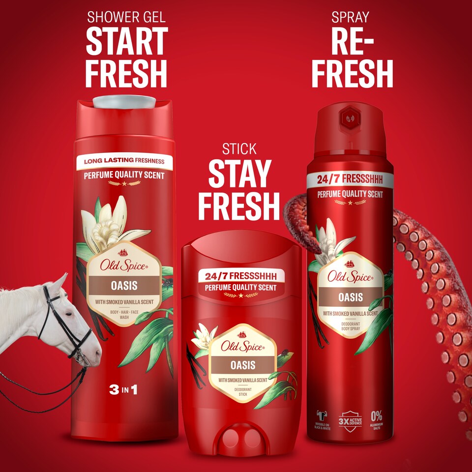 obrázok 1 z Old Spice Oasis Tuhý Dezodorant Pre Mužov 50ml
