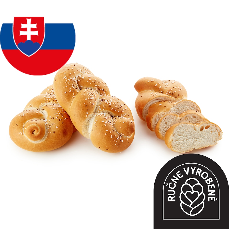 Pletenka s rascou a soľou 155 g