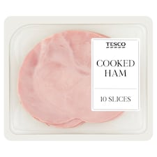 Tesco Cooked Ham 10 Slices 325G