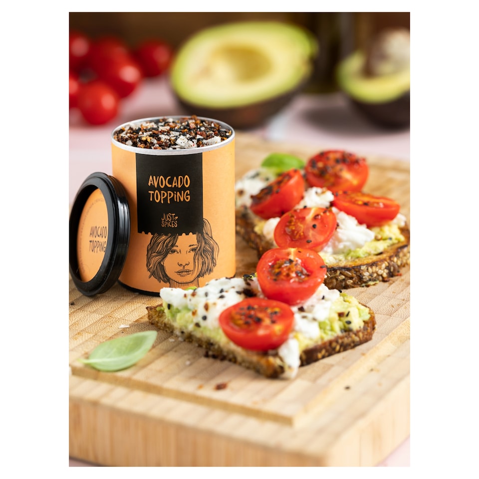 image 1 of Just Spices Avocado Topping Seasoning 60g