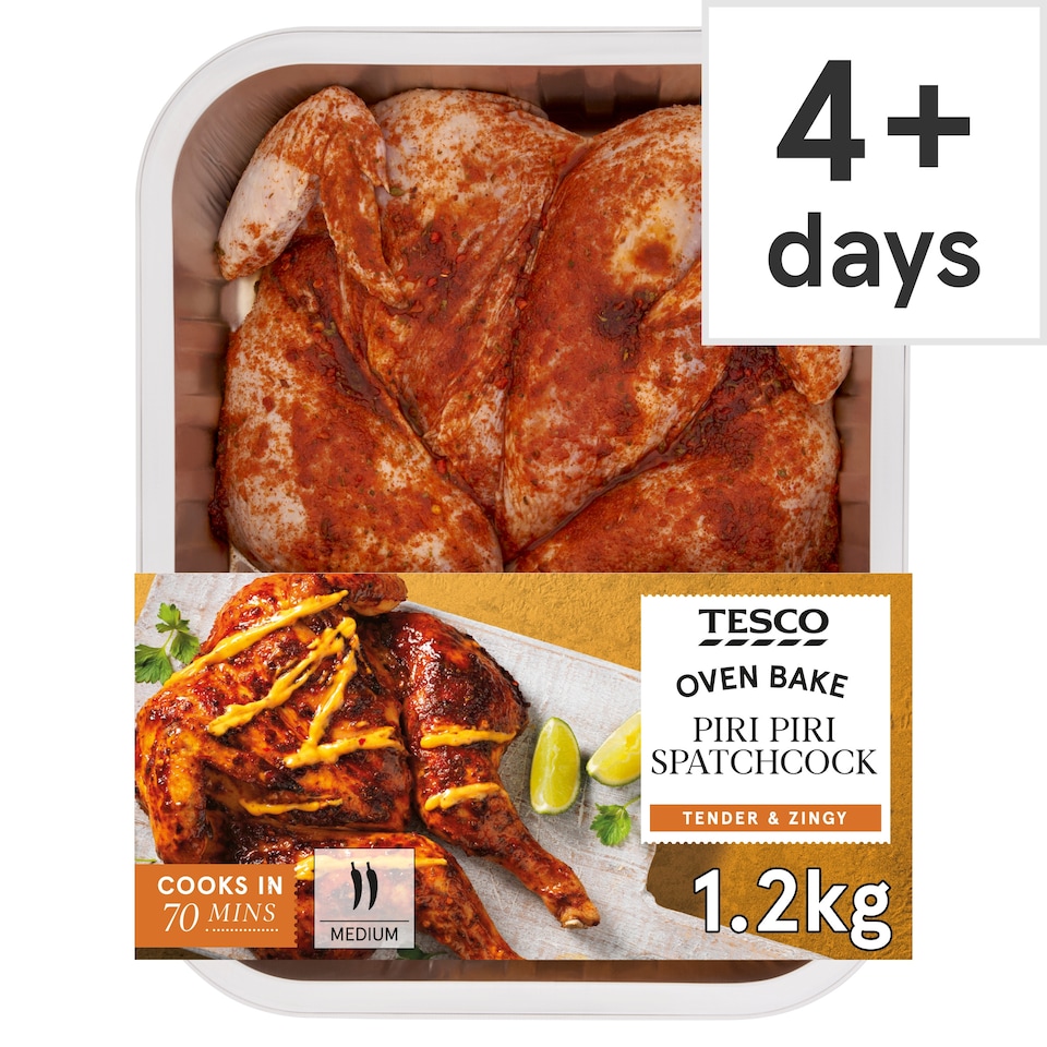 Tesco Peri Peri Spatchcock with Sauce 1.2kg