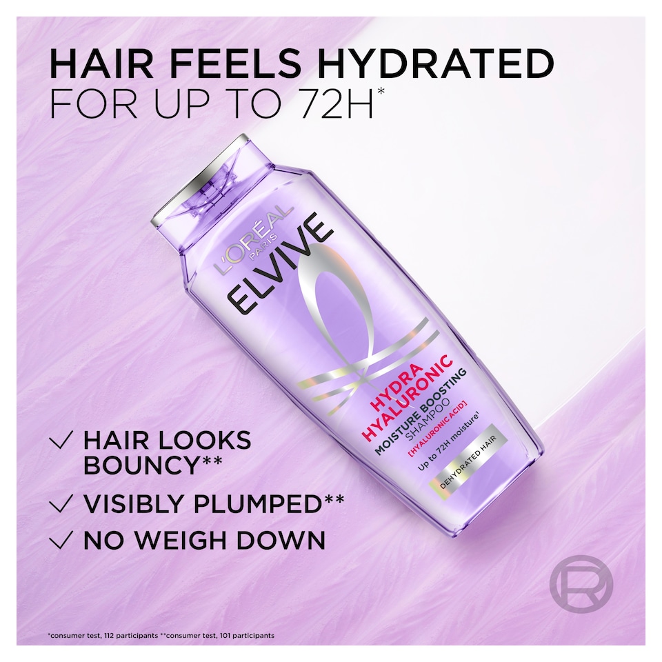 image 1 of L'Oreal Elvive Hydra Hyaluronic Shampoo 400Ml