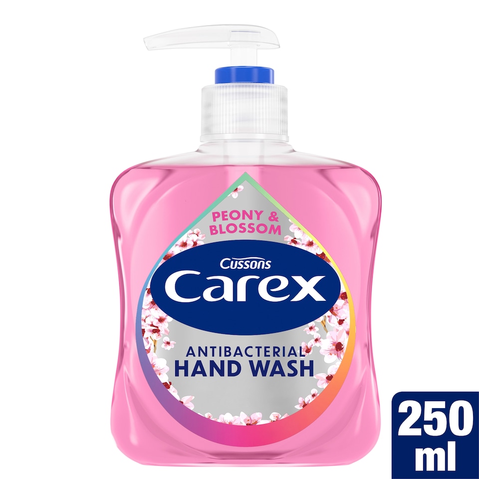 image 1 of Carex Peony & Blossom Handwash 250ml