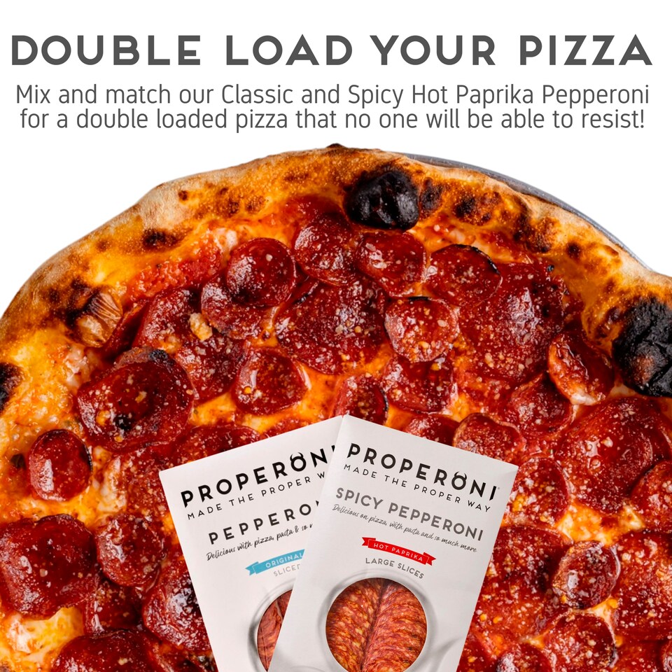 image 1 of Properoni Classic Sliced Pepperoni 80g